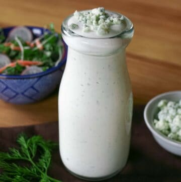 Blue Cheese Dressing Recipe (Keto And Low-FODMAP) - Rad Foodie