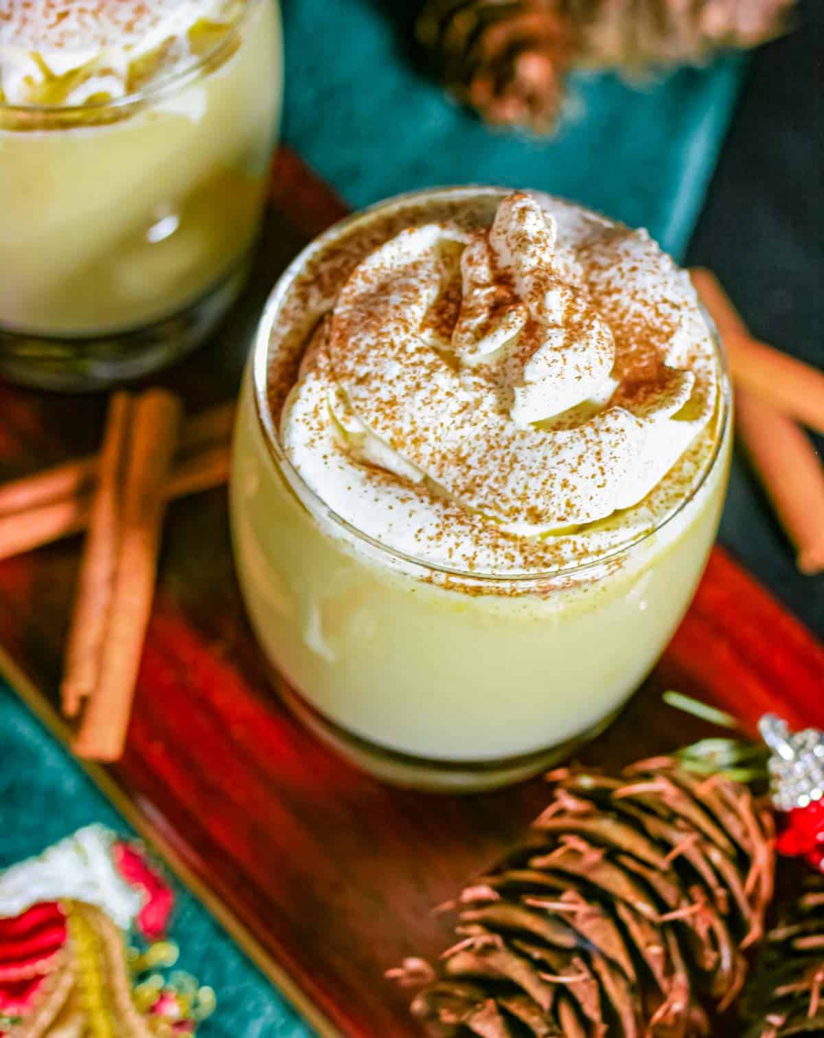 Keto Eggnog