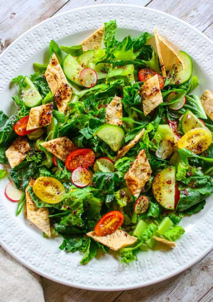 Lebanese Fattoush Salad Recipe