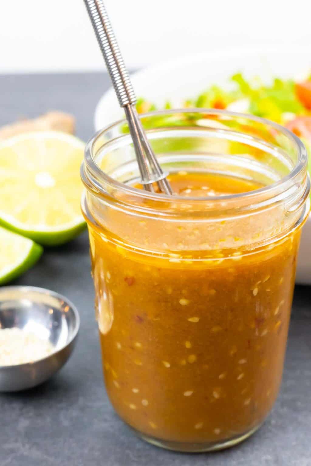 Sesame Ginger Salad Dressing (Glutenfree)