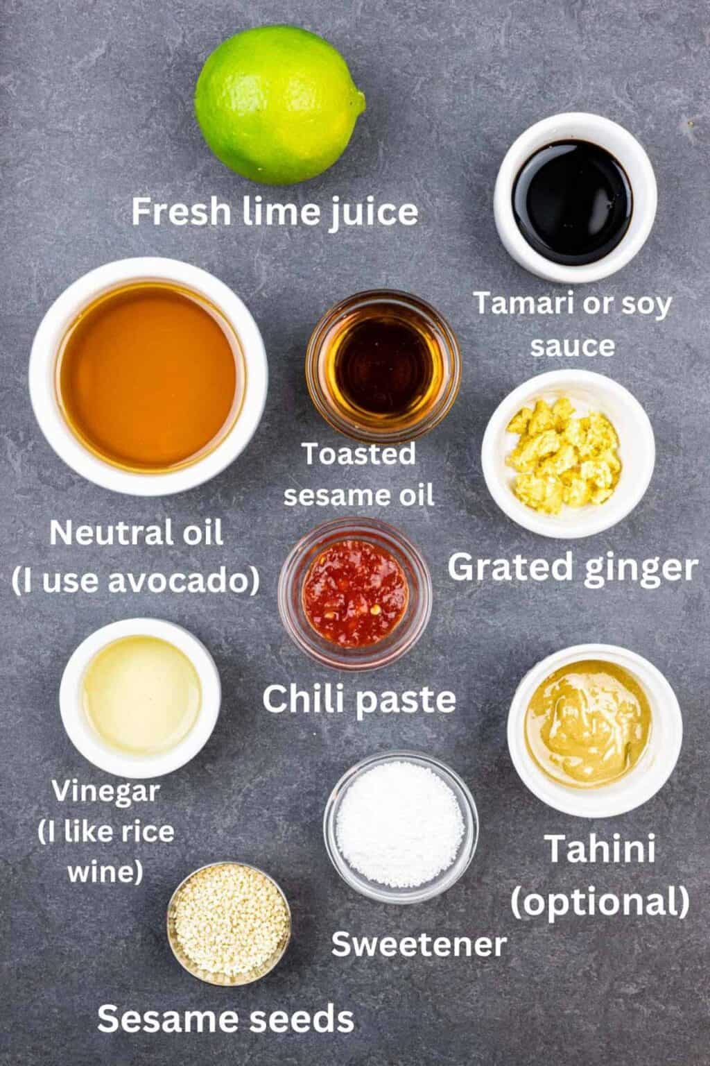 Sesame Ginger Salad Dressing (Glutenfree)