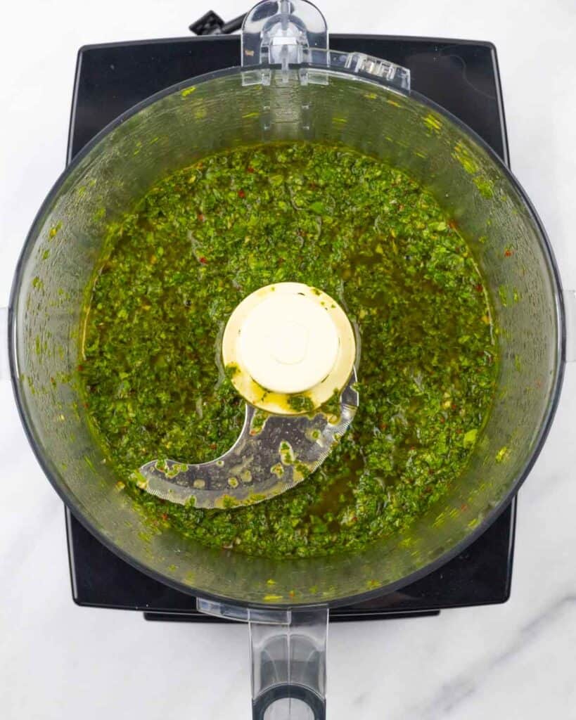 Mexican Chimichurri Sauce with Cilantro