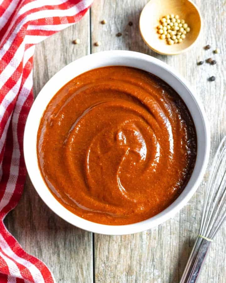 Homemade BBQ Sauce easy no cook