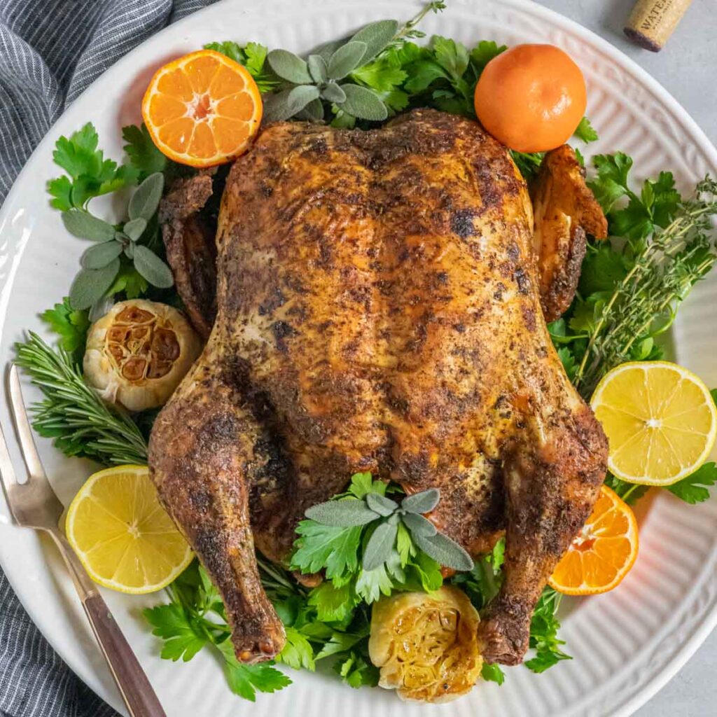 Convection Oven Roast Chicken